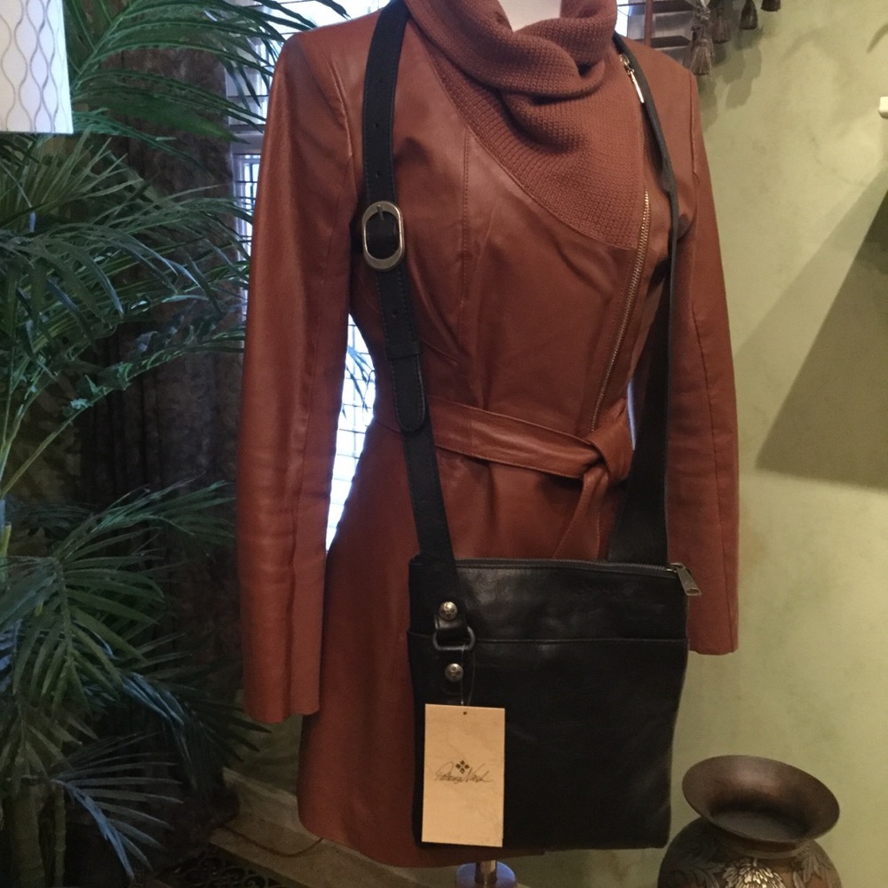 Patricia Nash Leather Crossbody Bag